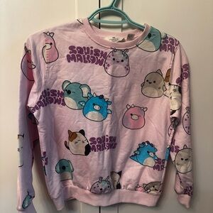 H&M Pink Graphic Sweatshirt